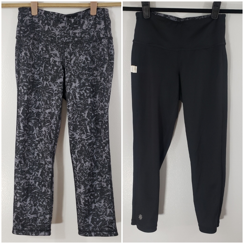 ATHLETA Westchester Chaturanga reversible capris